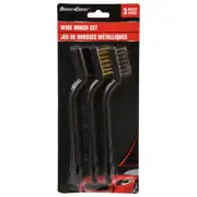 Detail Wire Brushes 3 Piece Set Kit