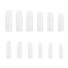 120pcs/box Nail Extension Tip with Lines Nail Extension Sculpted Full Cover Nail