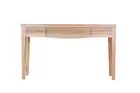BROMLEY TASMANIAN OAK TIMBER HALLWAY TABLE CONSOLE TABLE 1 DRAWER NATURAL 135M