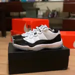 高品質 NIKE AIR JORDAN 11 康扣 低筒 球鞋 AJ11 籃球鞋 男 女 528895-153 黑白