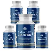 Macho Power Male Maximum Performance Advanced Formula Tablet- Five (5) Bottles