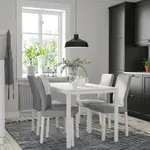 北歐工業LOFT風格IKEA宜家MELLTORP桌子餐桌白桌工作桌電腦桌/125X75X74/二手八成新/特$1100