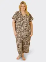 Edited Sleep Women's Elasticated Waist Premium Pyjama Set with Side Pockets, Size 8