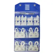 25 PC Fraction Radius Gage Set 1/64 - 1/2" Machinist Tool Inspection Gauge