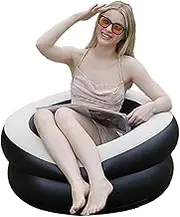 Inflatable Chair, Portable Sofa Seat, Folding Lazy Couch, Comfortable Air Sofa for Camping, Beach & Travel, Blow-Up Lounger for Outdoor Relaxation, Portable Seat for Outdoors