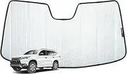 Genuine SNAPSHADES Front Windscreen Sun Shade for Mitsubishi Pajero Sport/Montero Sport/Shogun Sport 3rd Gen (QE/QF Series; 2015-Present)