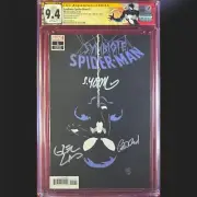 SYMBIOTE SPIDER-MAN #1 CGC 9.4 SS SIGNED BY SKOTTIE YOUNG GREG LAND PETER DAVID