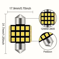 在飛比找Yahoo!奇摩拍賣優惠-促銷~ 6000k Led c5w c10w 雙尖 Fest