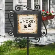 Personalized Pet Sympathy Garden stake Pet Memorial Garden Marker Stake Loss of