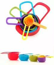 Homemaker 6 Piece Nested Measuring Cups & Spoons Set NEW!