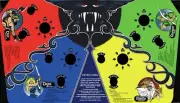 Gauntlet Control Panel Overlay CPO Textured Polycarbonate