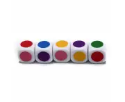16 mm Table Games Puzzle Game for Kids White Color Cube Dice Dices Six Sided