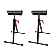 2X Scaffolding Adjustable Roller Stand Suit to Table Saw & Workbench Foldable