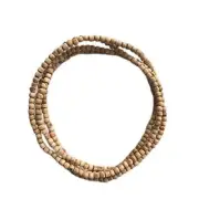 @ Indian Traditional Tulsi Kanthi Mala Round Beads For Unisex