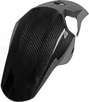 Carbon Fiber Front Fender Protector Front Wheel Extension Fender Mudguard Splash Guard Compatible with Yamaha MT07 MT 07 2018 2019 2020