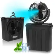 Cooling Fan with Mist - Portable & Lightweight Water Misting Fan for Travel, ...