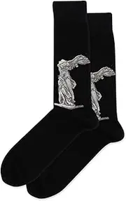 [Hot Sox] Mens Winged Victory Of Samothrace Crew Socks