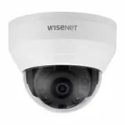Hanwha QND-8020R Q-Series 5MP IR Dome Camera, 4mm Fixed Lens, White