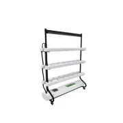 Pro Leaf Vertical Hydroponic Grow System - 1.4M | w/ Water Pump & Timer & LED Gr