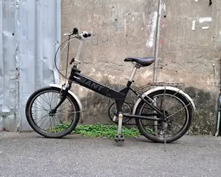 二手~GIANT捷安特 20吋 6段轉把變速 鋁合金折疊腳踏車 最大機動耐用小折車 腳踏車 單車~功能正常