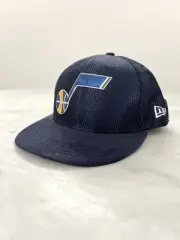 NWT New Era NBA Utah Jazz 59FIFTY Velvet Reflective Metallic Logo - 7 1/2 - RARE