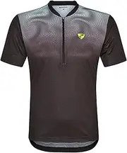 [Ziener] Men's Nemic Cycling Jersey Mountain Bike Road Bike Breathable Quick-Drying Elastic Short Sleeve