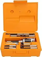 13pcs Carbon Steel English R8 Boring Bar CNC Lathe Process F1 0.001'' 7/16-20UNF Set Boring Tool