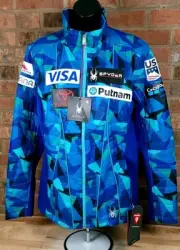US Ski Team 2018 Spyder Womens Size Large Glissade Insulator Primaloft Jacket