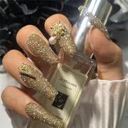 Sparkling Diamond Nail Powder Laser Silver Reflective Nail Art Glitter Powder