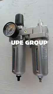 1/2" HEAVY DUTY COMBO PARTICULATE & COALESCING FILTER REGULATOR WITH AUTO DRAIN