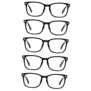 Reading Glasses for Women/Men, Eyeglasses, Blue Light Readers for Black 4.5 x