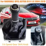 變速箱手柄手動 5 6 速換檔旋鈕適用於 AUXHALL OPEL ASTRA III H 1.6 2004 2005