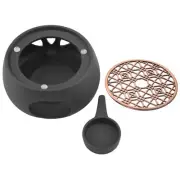 Ceramic Teapot Warmer Holder Base Tea Warmer Insulation Base Tea Coffee5169
