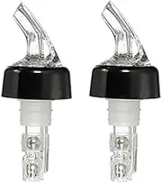 30Ml Automatic Measured Bottle Pourer Spout Stopper Quick Shot Spirit Drinks Wine Cocktail Quantitative Dispenser Oil Bottle Pou Home Bar Wine Pourer(2Pcs)