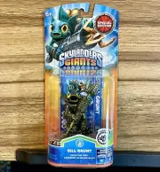 Skylanders Giants Gill Grunt Metallic Green Figure With Trading Card Brand New