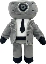 10" Speakerman Skibidi Toilet Plush - Horror Stuffed Doll for Fans, Ideal Gift