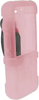 Silicone Case with Rotating Belt Clip for Cisco 8821 and 8821-EX Phones - Pink
