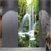 Door Stickers Door Sticker Home DIY Decoration Wall Stickers Kitchen Art Mural Peel & Stick Waterpoof Wallpaper (Size : 95x215cm)