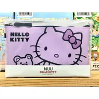 在飛比找蝦皮購物優惠-Hello Kitty 矽膠筆袋 (紫)