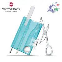 在飛比找蝦皮商城優惠-Victorinox 維氏瑞士刀 - 13用名片型 冰藍限定