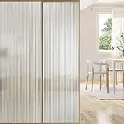 17.7'' X 78.7'' Privacy Window Film, Non Adhesive Static Glass Film Decoration Bathroom, Living Room, Kitchen, Rental Apartment