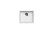 CARYSIL Magic Salsa Granite Kitchen Sink - 457 x 406mm Single Bowl - Snova White - Top/Under Mount
