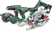 [Bosch] 18V 3 Piece Combo Kit: Hammer/Drill Driver, Impact Driver, Circular Saw, 2.5Ah Battery, 4.0Ah Battery and 3.0Ah Fast Charger