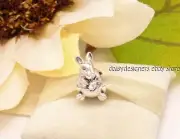 NEW Authentic Pandora Silver KANGAROO AND BABY Charm 791910 RETIRED