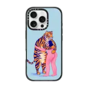iPhone 16 Pro Impact Case MagSafe Compatible The Woman and The Tiger