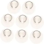 SOESFOUFU Rubber Bathtub Stoppers 8pcs Drain Plugs for Bath Tub Bathroom Sink Stopper Tub Overflow Drain Cover Easy Install