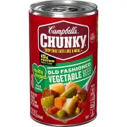 Campbell’s Chunky Healthy Request Soup Old Fashioned Vegetable Beef Soup 18.8...