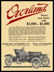 1909 Overland Automobiles of Toledo, Indy NEW Metal Sign: 12x16" Ships Free