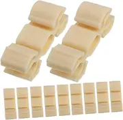 20pcs Train Track Building Blocks Railway Track Fasteners Toy Train Track Stabilizers Train Connector Pieces