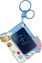 Toddler Sketch Pad,Cute Bee Pattern Doodle Pad Keychain - Backpack Keychain Clip Doodle Drawing Boards Hangable Ornaments for Bag Purse Wallet Backpack
